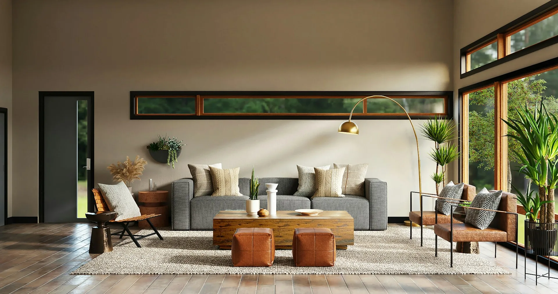 Salon lumineux d'une propriété d'exception suivie par Maison Élyandre